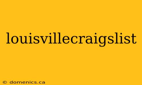 louisvillecraigslist