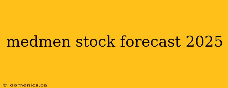 medmen stock forecast 2025