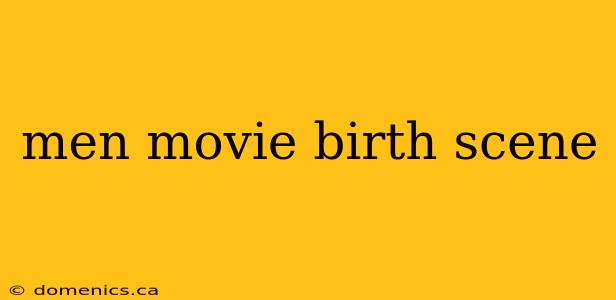 men movie birth scene