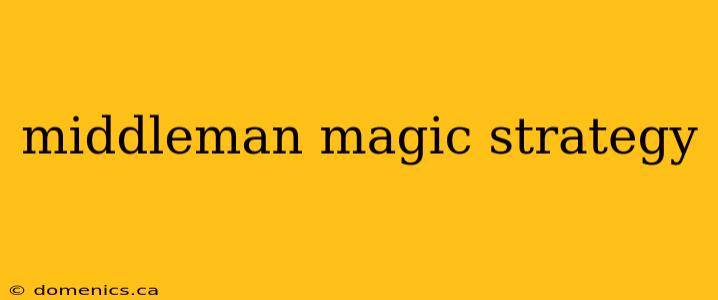 middleman magic strategy