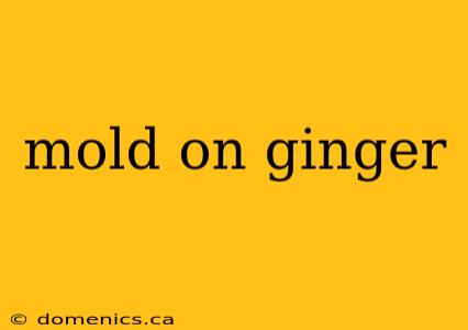 mold on ginger