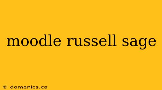 moodle russell sage