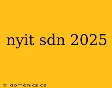 nyit sdn 2025