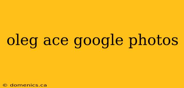 oleg ace google photos