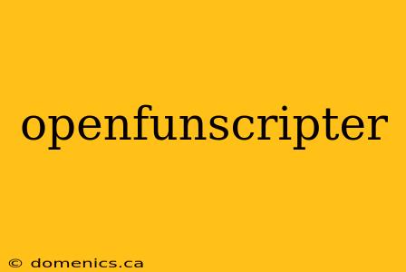 openfunscripter