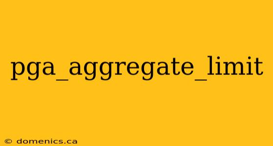 pga_aggregate_limit