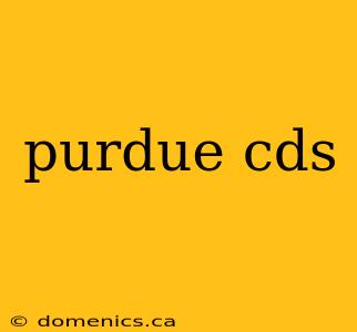 purdue cds