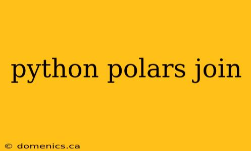 python polars join