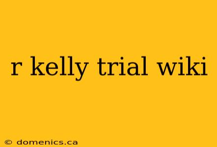 r kelly trial wiki