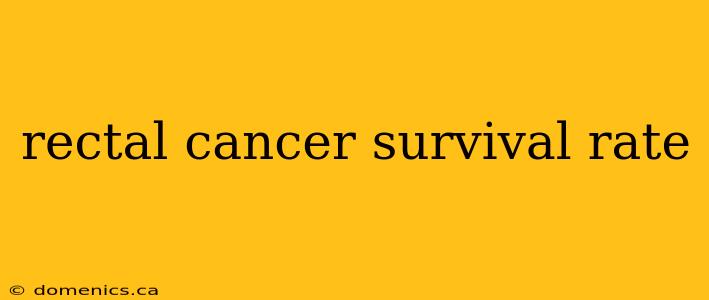 rectal cancer survival rate