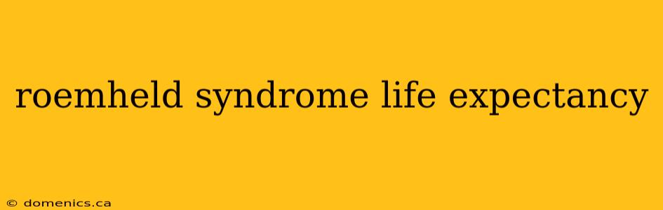 roemheld syndrome life expectancy