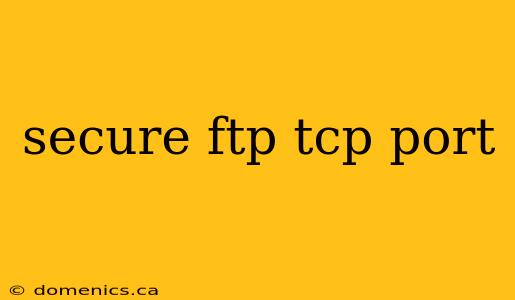 secure ftp tcp port