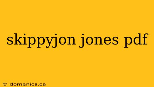 skippyjon jones pdf