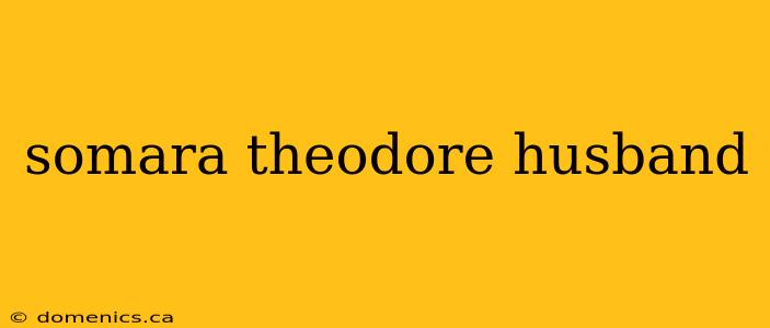 somara theodore husband