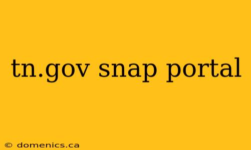 tn.gov snap portal