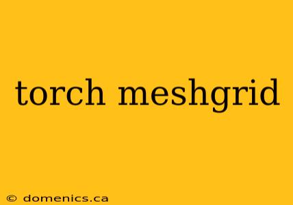 torch meshgrid