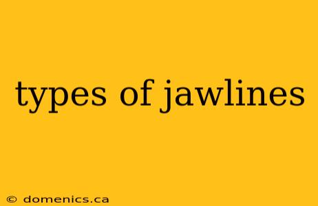 types of jawlines