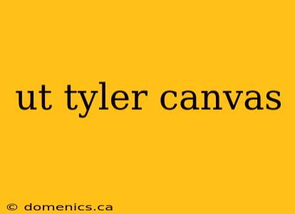 ut tyler canvas