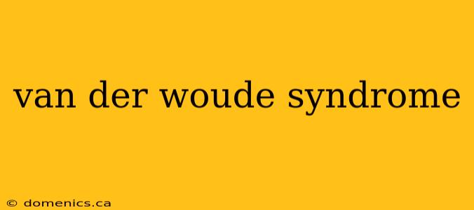 van der woude syndrome