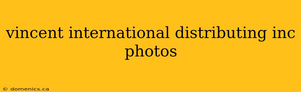 vincent international distributing inc photos