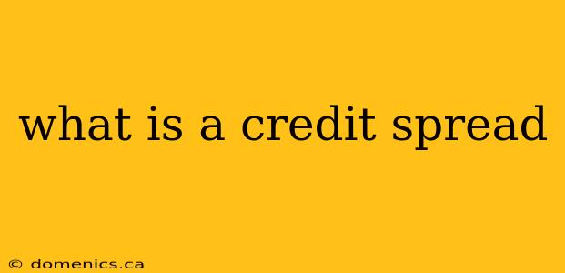 what is a credit spread