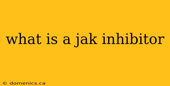 what is a jak inhibitor