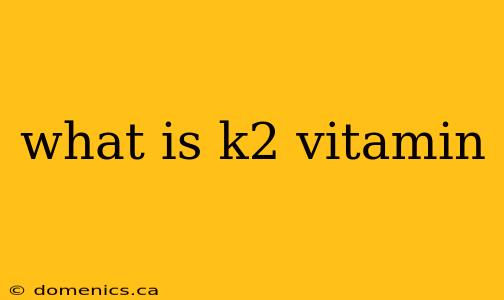 what is k2 vitamin