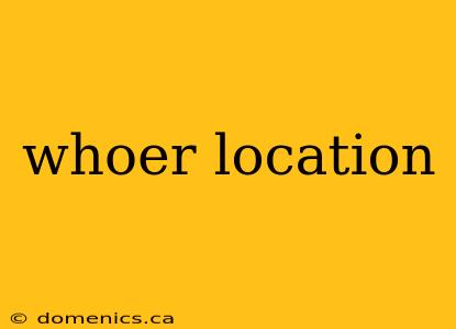 whoer location