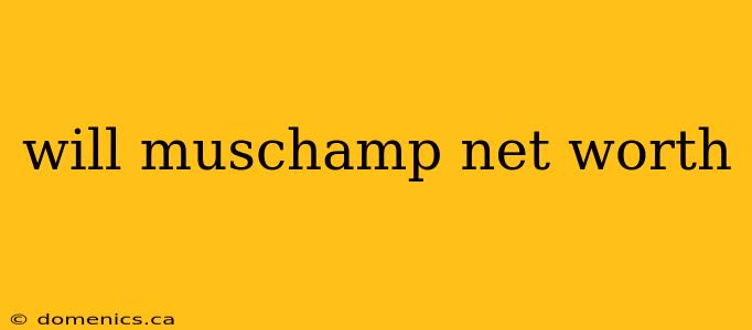 will muschamp net worth