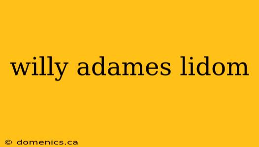 willy adames lidom