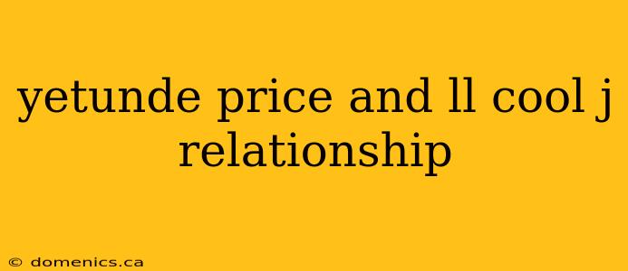 yetunde price and ll cool j relationship