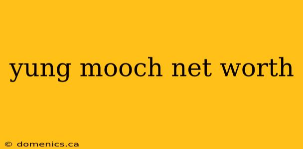 yung mooch net worth